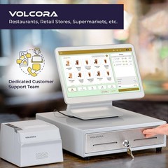 Volcora 13″ Manual Push Open Cash Register Drawer for Point of Sale (POS) Sys…