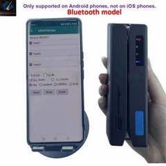 A MSR909BT USB HiCo&LoCo Magnetic Stripe CardReader Writer 3-Track Programmable