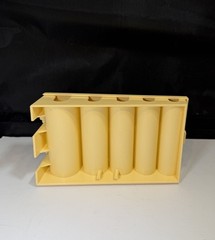 Coin Change Bank Sorter Holder MMF Industries 221-4777 VTG Hard Plastic Made USA