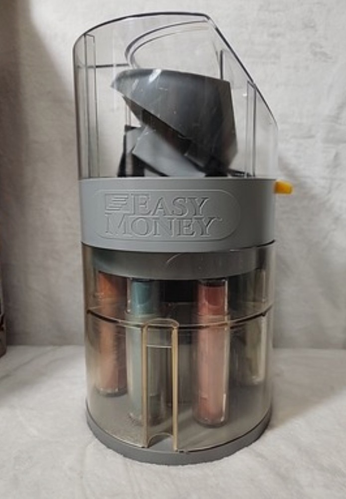 “Easy Money” Motorized Coin Sorting Machine (Power Adapter Included)