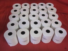25 Rolls Cash Register Credit Card POS Receipt Paper BuyRegisterRolls NonThermal