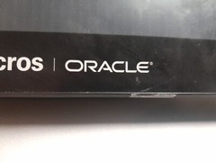 Micros Oracle Workstation 6 POS Terminal with Stand For Parts Or Repair
