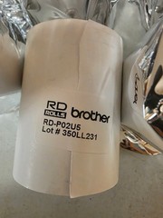 Brother RDP02U5 RECEIPT STANDARD 3IN PAPER 12 PKs (57 ROLLS TOTAL)