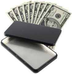 4 Pack Metal Cash Box Money Organizer Storage Box with Lid Black Tinplate