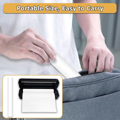 8 Rolls Thermal Paper 8.5’’ X 11’’ White for Thermal Printer, Rolls for A285M/ P