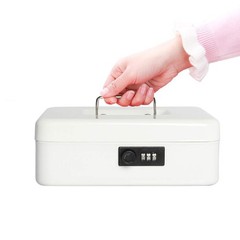 Large Cash Box Money Tray Combination Lock 9.8×7.9×3.5 Inch Security PCS