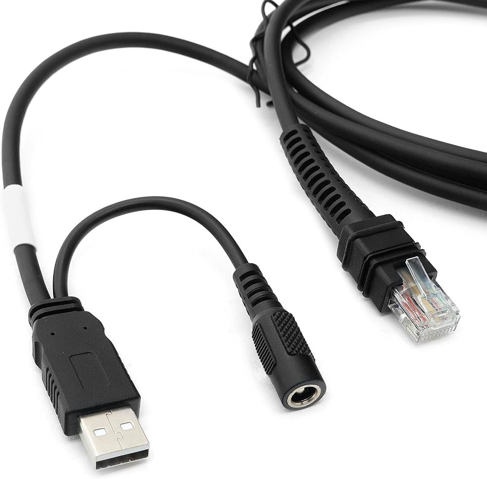 USB Power Cable 3M for Zebra DS3678 LI3608 DS3600 DS3608 DS8108 CBA-U42-S07PAR