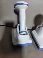LOT OF 2 Motorola Symbol Wireless Scanner DS6878- w/ Cradle -no Cord Untested