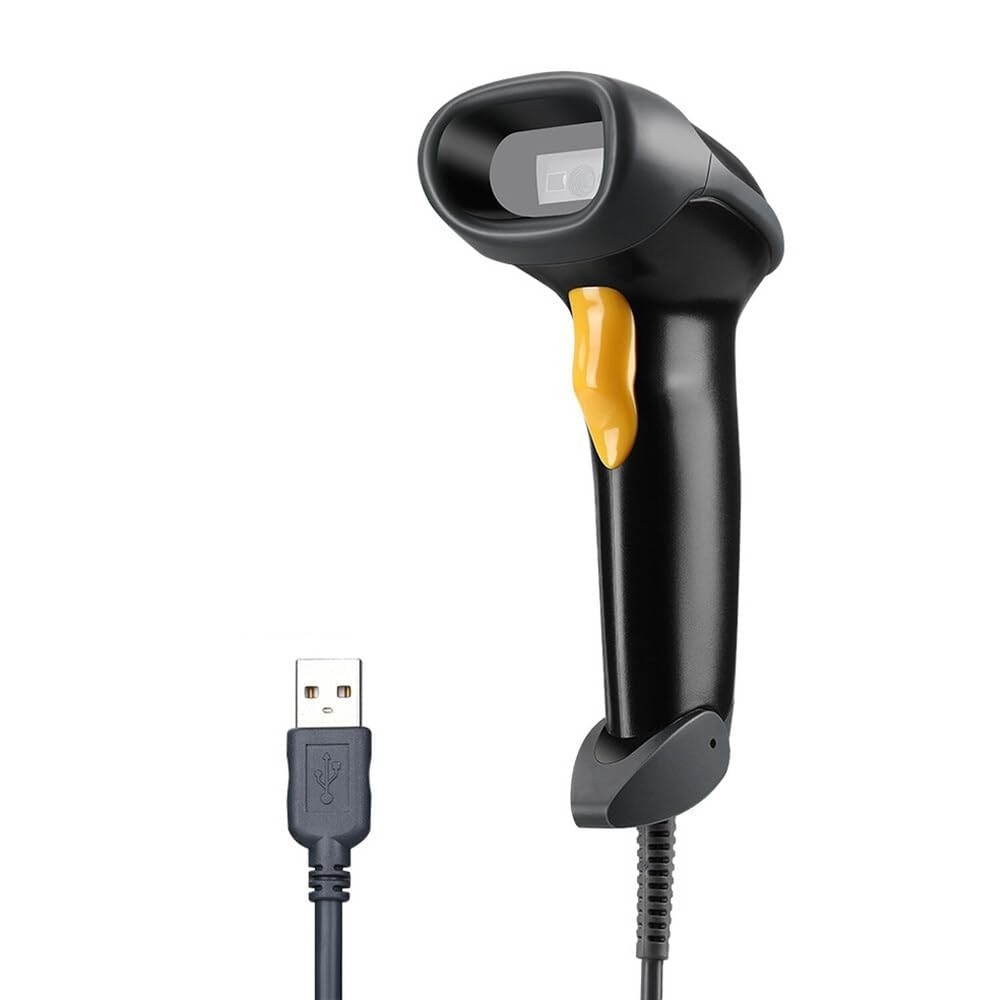 Eyoyo Handheld USB 2D Barcode Scanner, Wired Automatic QR Code Scanner PDF417…