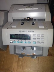 Cummins Jetscan 4065 Paper Currency Money Counter. 2 Lot