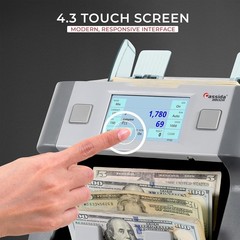 Cassida 8800R V2 USA Premium Bank-Grade Mixed Denomination Money Counter Mach…