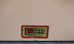 VINTAGE FLASH FILING METAL CASH LOCK BOX W/KEY STRONG BOX SAFE W/TRAY EXCELLENT!