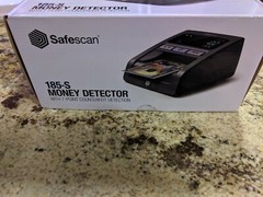 New Safescan 185-S Automatic 7-Point Counterfeit Detector 112-0575