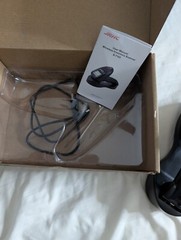 JRHC Barcode Scanner, 1D Laser Inventory Scanner with 2.4GHz Wireless