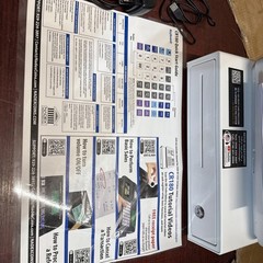 Nadex CR180 Electronic Cash Register Steel Cash Drawer White New Open Box