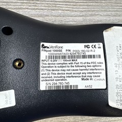 Verifone PinPad 1000SE PCI 2.1 BLK P003-180-02