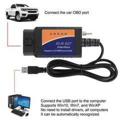 ELM327 USB V1.5 Switch Car Diagnostic Cable Obd2 SCANNER FORscan Support Most