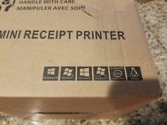 Rongta POS Printer, 80mm USB Thermal Receipt Printer Restaurant, Business RP327
