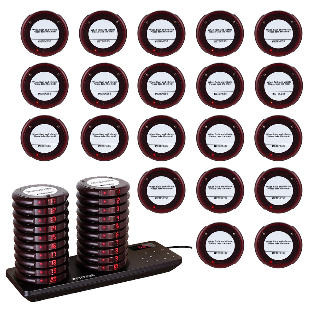 TD163 Restaurant pager system Pagers For Restaurant 40 Buzzers For Food Truck