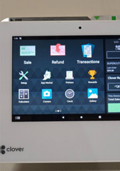 Clover Mini C302U POS System (Wi-Fi + Cellular) with USB Hub Excellent Condition