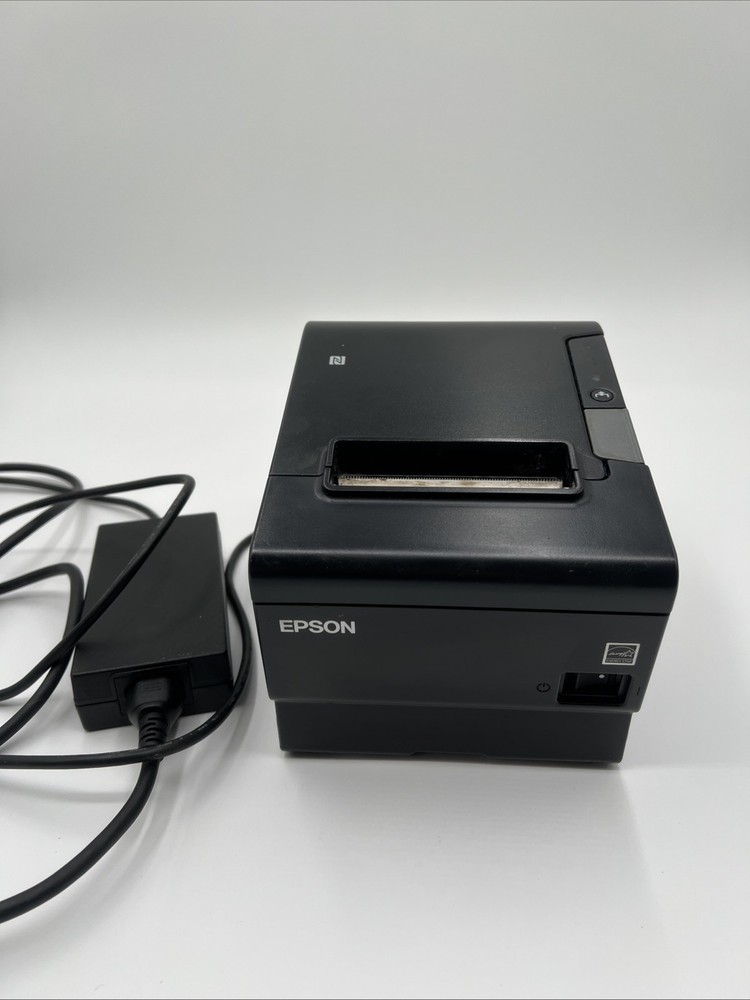 Epson TM-T88VI Point Of Sale Thermal Receipt Printer w/ Power Supply M338A