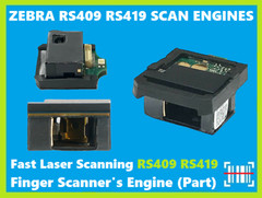 Zebra Symbol RS419 RS409 Scan Engines! 91-88565A1-01 and 20-70965-401 !🔥⭐