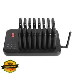 AGJ Wireless Restaurant Pager System, 16 Beepers