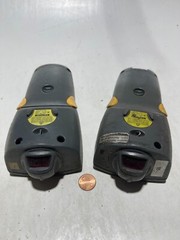 2 Symbol PDT-6100 Barcode Scanner Unknown Working Condition No Charger For PARTS