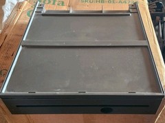 IBM Register POS Cash Drawer No Key Lock As IS Used Point of Sale
