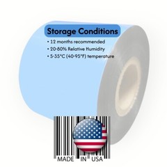 Premium Thermal Transfer Ribbon 2 Inches X 984 Ft 6 Pack