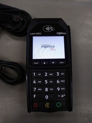 Ingenico Lane/3000 CL/Eth Payment terminal LOT OF 2, no power supplies