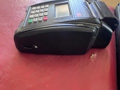 Verifone Credit Card Reader Quartet Pinpad 1000se Working Paymentech Terminal
