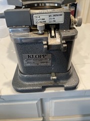 Klopp Coin Counter, Electric, Model CE,