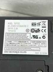 Star TSP700II (TSP743IIU) Pos Thermal Receipt Printer Power Supply & USB Cable