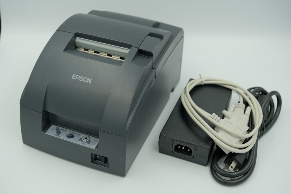 Epson TM-U220B Receipt Printer Impact Serial/COM Ports M188B -Ship It Today