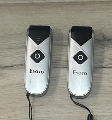 EYOYO Wireless 2D QR Code Barcode Scanner Bluetooth Scanner Set Of 2
