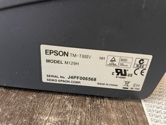 Epson TM-T88IV Thermal Point of Sale (POS) Receipt Printer – M129H – Ethernet