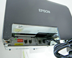 MICROS EPSON TM-U220B M188B Dot Matrix POS Receipt Printer wPower Supply (B)
