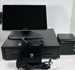 Complete Toast System – Toast Flex POS Screen, Cash Drawer, Printer, CC Swipe