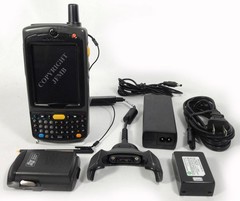 SYMBOL MC7598 MC75 Motorola Wireless Barcode Scanner WM6.1 WiFi SPRINT GPS + USB