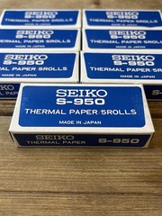 SEIKO Thermal Paper Rolls, Stopwatch Printer, S950 [5 rolls of roll paper]