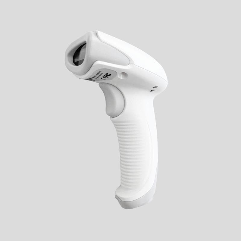 Long Range CCD Barcode Reader BC-NL1100UII White USB Keyboard Unused