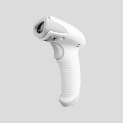 Long Range CCD Barcode Reader BC-NL1100UII White USB Keyboard Unused