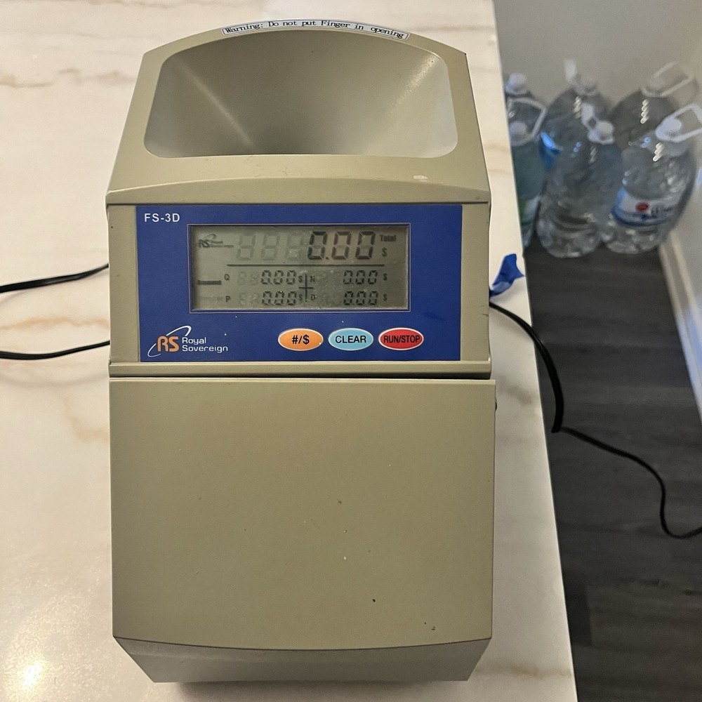 Royal Sovereign FS-3D Fast Sort Automatic Digital Coin Sorter