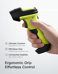 Inateck 2D Barcode Scanner, Wireless Bluetooth 2.4Ghz AI APP & SDK