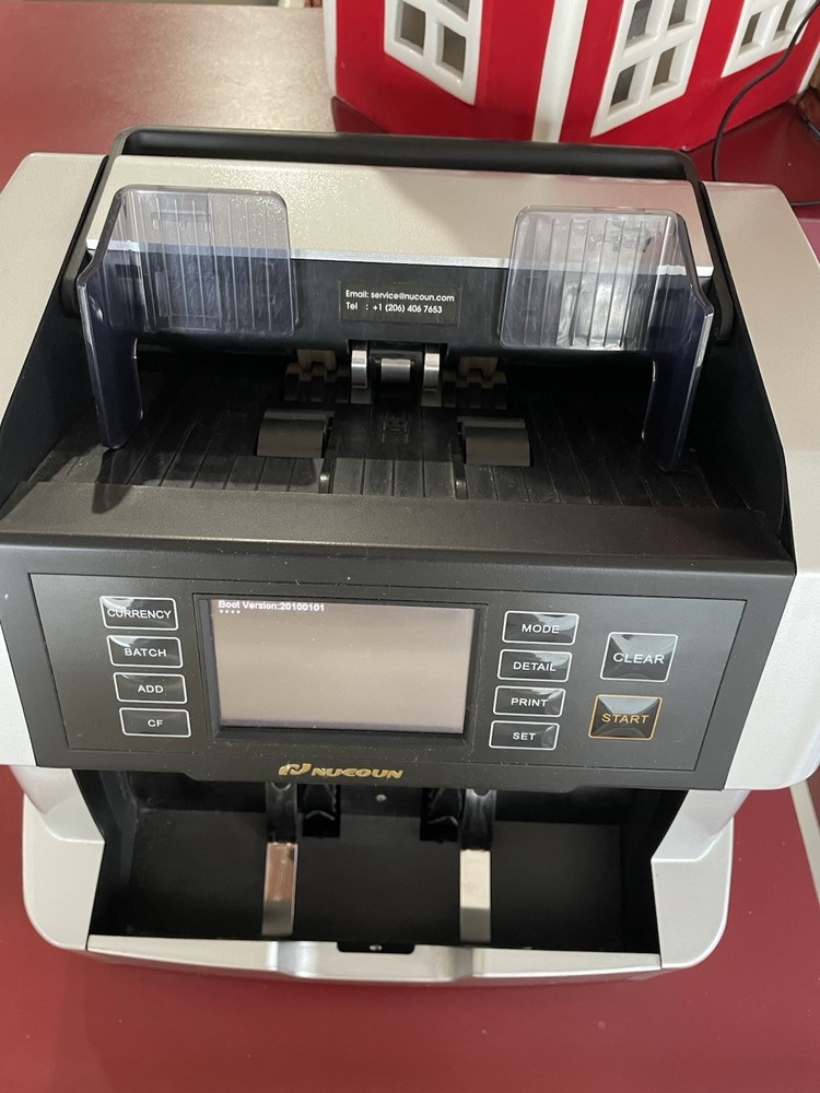 Nucoun VC-7 Bank Grade Mixed Denomination Value Counter Money Counter