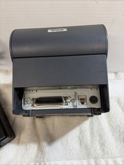 Epson TM-T88IV M129H Thermal POS Receipt Printer Parallel w POWER SUPPLY TESTED