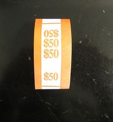 2000 SELF SEALING ORANGE $50 CURRENCY STRAPS MONEY BILL BANDS PMC BRAND STRAP