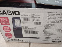 Casio PCR-T273 Electronic Cash Register With PG, OP And Drawer Key Complete New