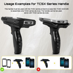 TC51 Trigger Handle for Zebra TC51 TC510K TC52 TC56 TC57 Handheld Barcode Scanne